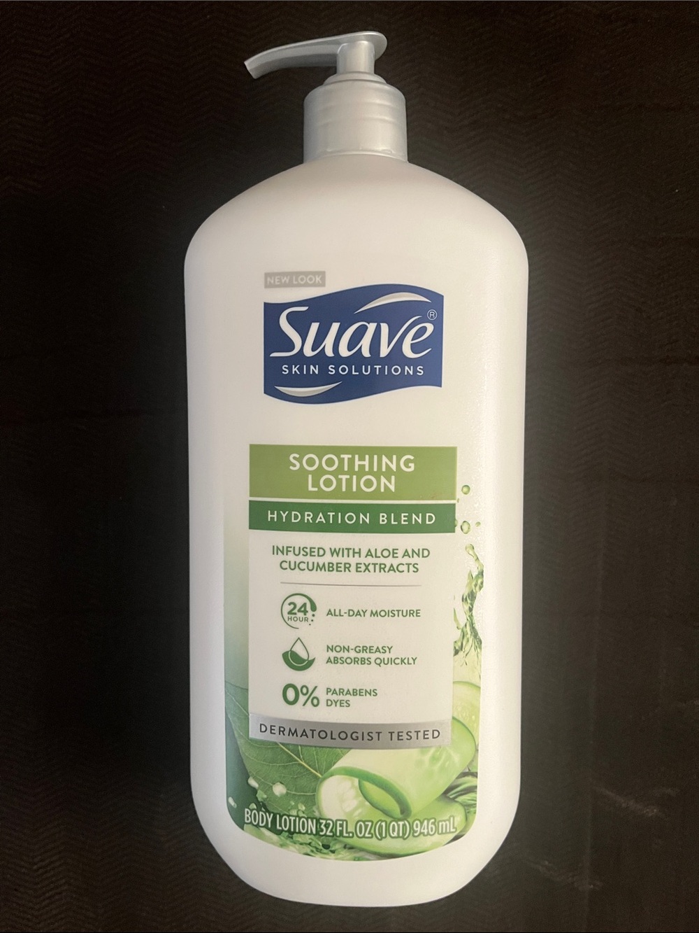 Suave Soothing Hydration Lotion with Aloe and Cucumber Extracts 32oz